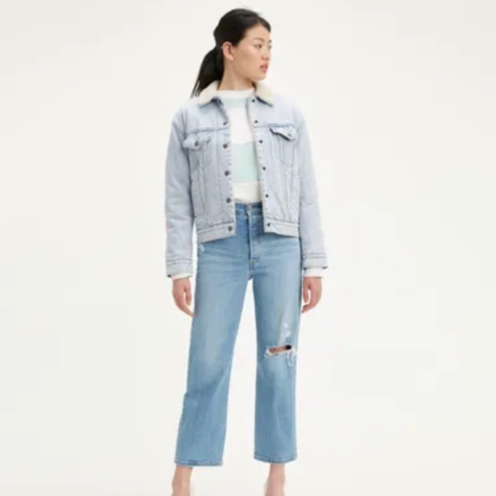 levis ribcage straight jeans